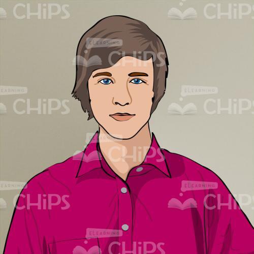 Teenager Vector Character Kevin-0
