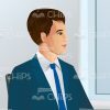 Young Man Vector Character Paul-0