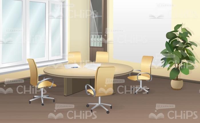 Conference Hall Vector Background-0