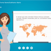 Female Business Character With Flipchart — Storyline eLearning Template
