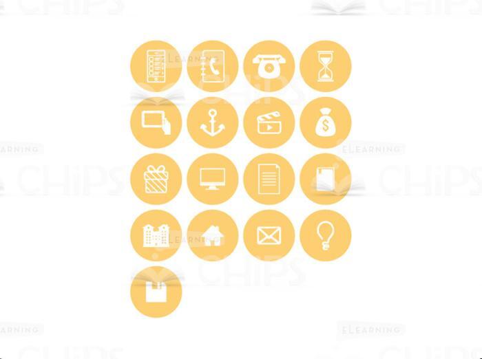 Concept Icon Set: Yellow-0