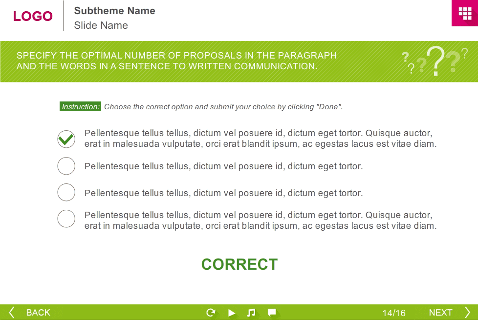 Right Side Narrow Menu Course Starter Template Articulate Storyline Elearningchips