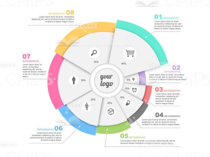 Colored Pie Chart-0