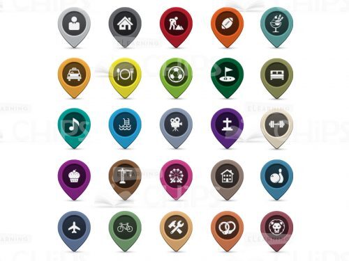 Colourful Labels Icon Pack-0