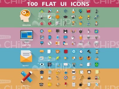 100 Vector Icons: Ultimate Pack-0