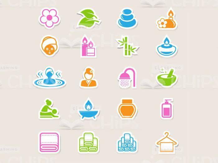 Relaxation Icons Set-0