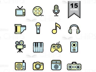 Audio / Video Icons Set-0