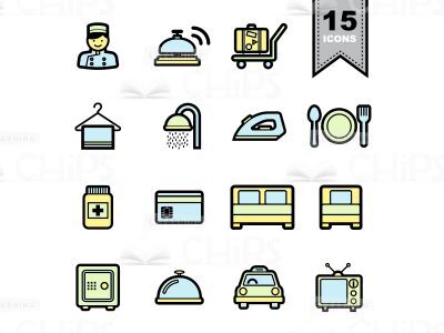 Hotel Service Icons-0