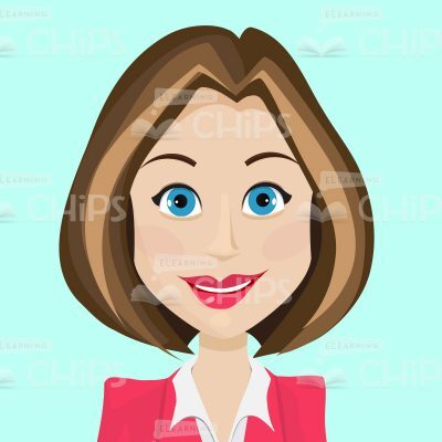 Smiling Vector Character Mrs. Paterson-0