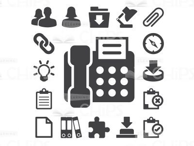 Office Tools Icons Set-0