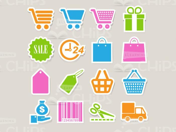 Colourful Shopping Icons-0