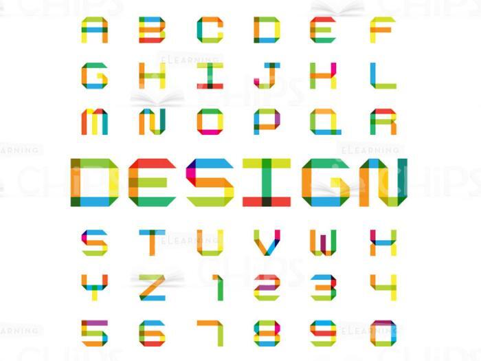 Colourful Vector Font-0