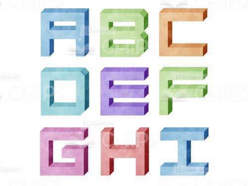Colourful Letters: A-I-0