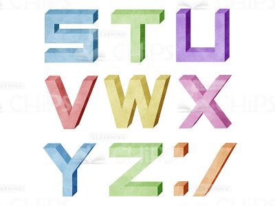 Colourful Letters: S-Z-0