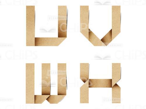 U-V-W-X Paper Letters-0