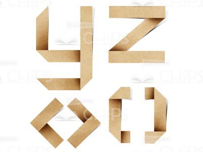 Y-Z Paper Letters & Objects-0