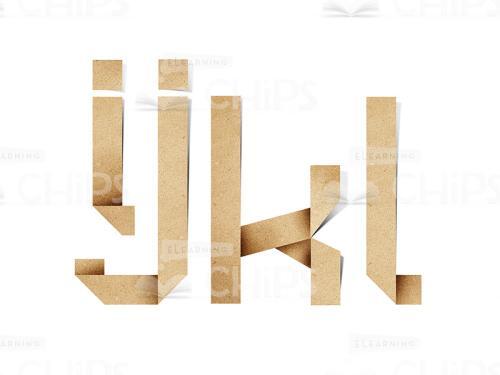 I-J-K-L Paper Letters-0
