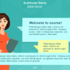 Attractive Lady With Callout and Closed Captions — Storyline eLearning Template