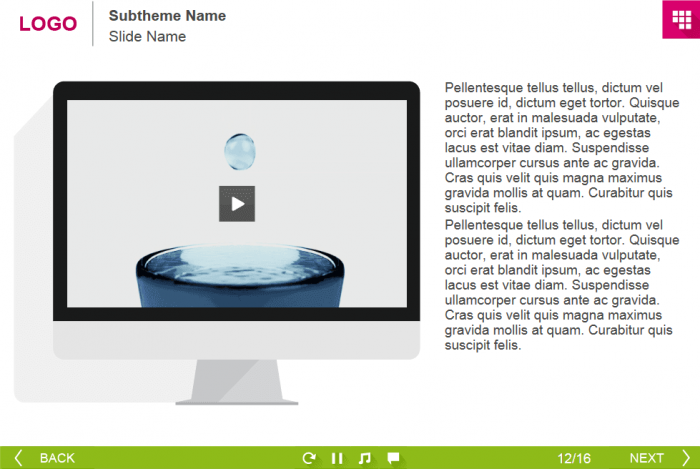 Video Slide — Lectora Course Player Free Download