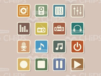 Colourful Music Icons-0