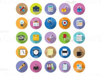 Lush Coloured Icons: Office Pack-0