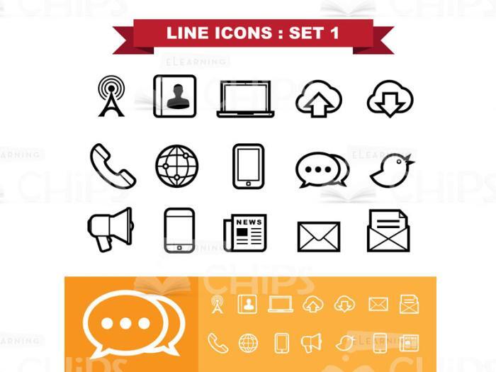 Connection Icon Set-0