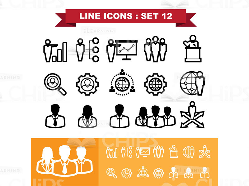 Business People Icon Set-0 Business People Icon Set-0