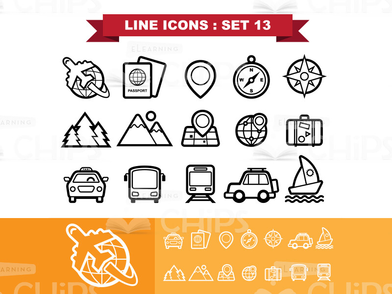 World Travelling Icon Set-0 World Travelling Icon Set-0
