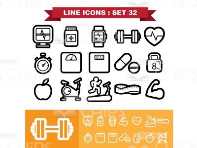 Healthy Life-Style Icon Set-0