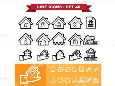 Real Estate Icon Set-0