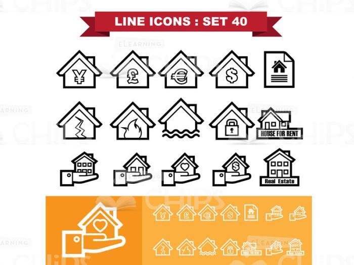 Real Estate Icon Set-0