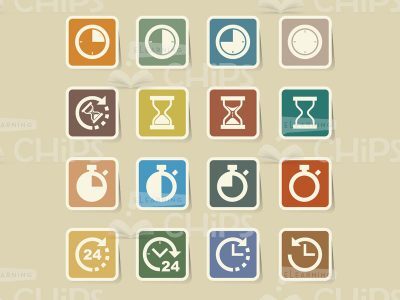 Colourful Icons: Time Passing-0