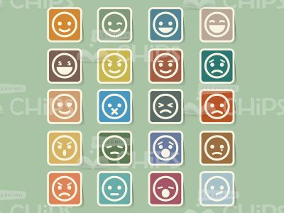 Colourful Icons: Emotions Pack-0