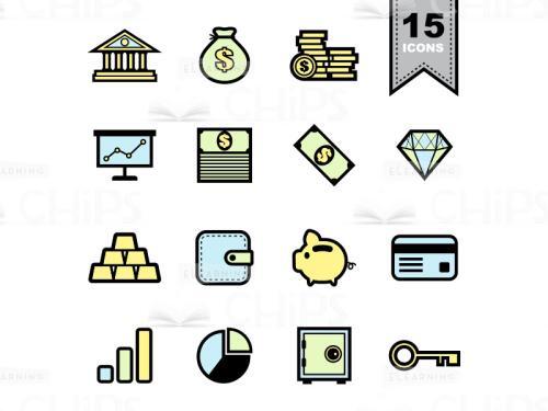 Banking Icons Set-0