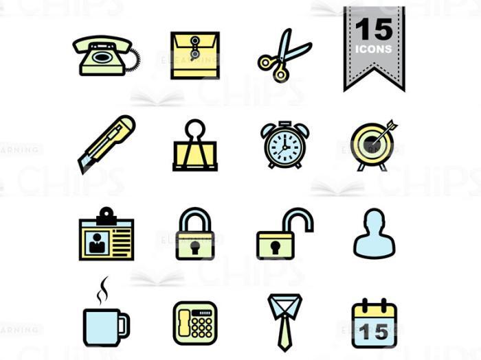 Office Tools Icons Set-0