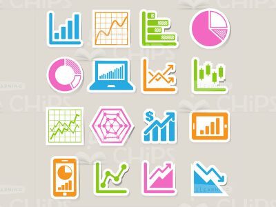 Colourful Economy Icons Set-0