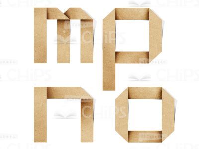 M-P-N-O Paper Letters-0