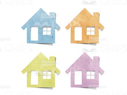 Coloured Paper Houses-0