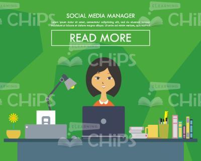 Social Media Manager At Work-0