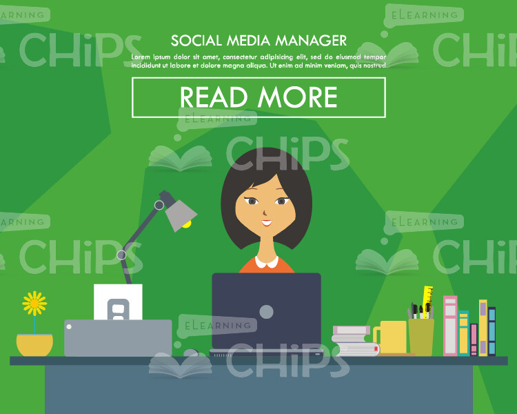 Social Media Manager At Work-0