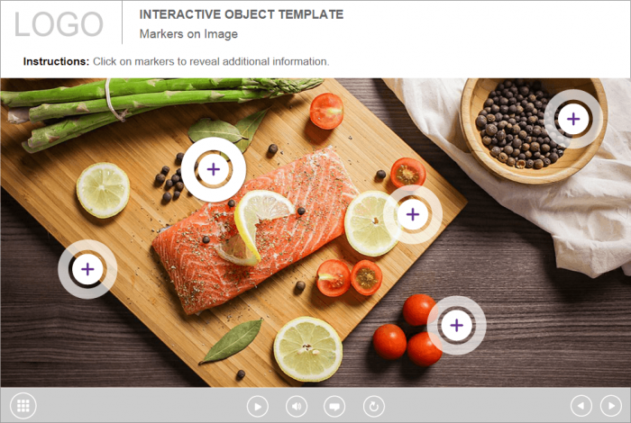 Popup Interaction — eLearning Lectora Template