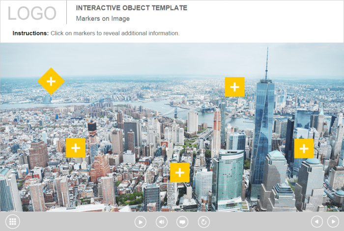 Popup Interaction — eLearning Lectora Template