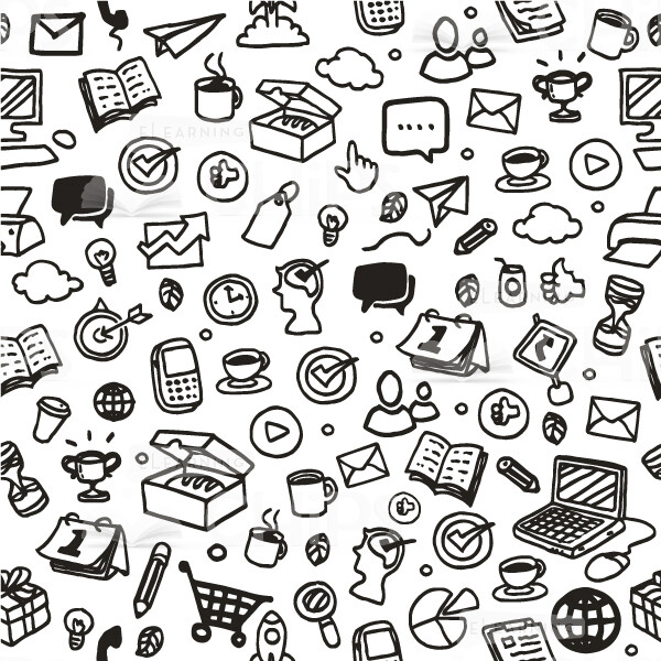 Seamless Pattern Of Social Media Icons-0
