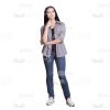 Thoughtful cutout character-0