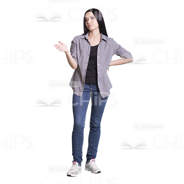 Criticizing cutout character-0 Criticizing cutout character-0