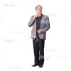 Cutout Man Having An Idea-0