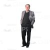 Confident Cutout Teacher Looking At Camera-0