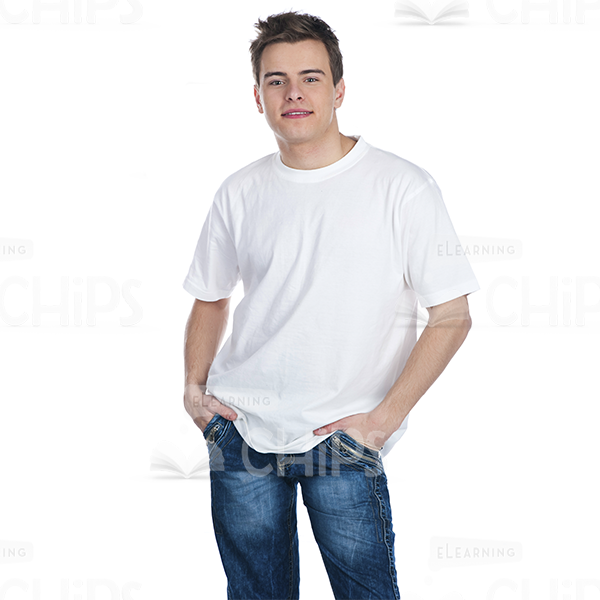 Smiling casual man with hands in pockets Stock Photo by ©feedough 39752049