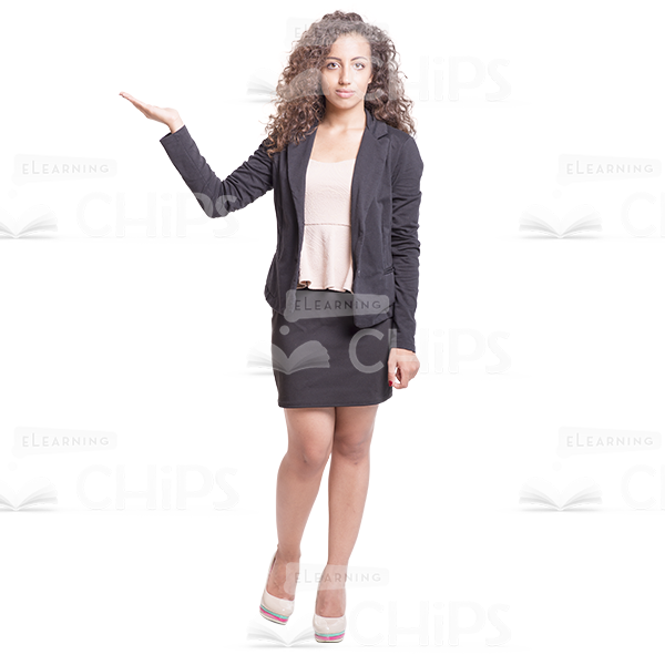 Presenting curly cutout character-0 Presenting curly cutout character-0