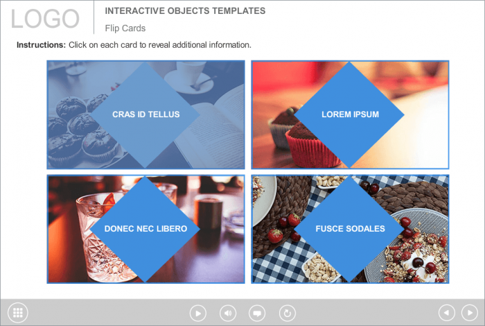 Flip Cards — Download Articulate Storyline Templates